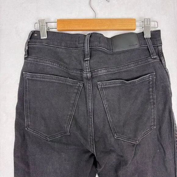 Madewell Black The 10" High Rise Skinny Jeans 27P - Picture 8 of 12